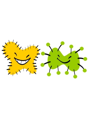 かび ウイルス ばい菌 フリーイラスト集 学校保健ポータルサイト